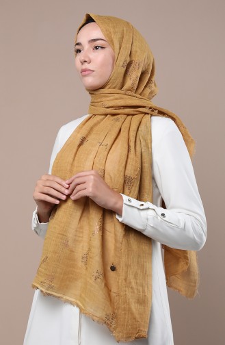 Mustard Shawl 3181-13