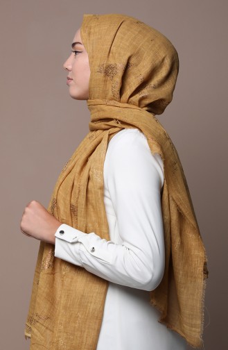 Mustard Shawl 3181-13