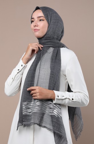 Smoke-Colored Shawl 3273-03