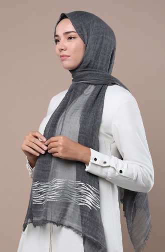 Smoke-Colored Shawl 3273-03