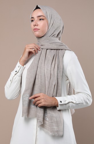Silver Gray Shawl 3273-06