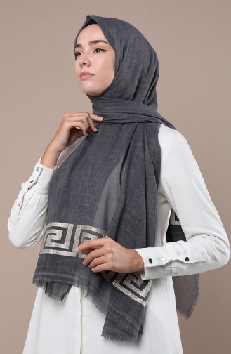 Smoke-Colored Shawl 3280-01