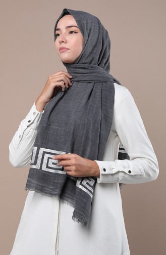 Smoke-Colored Shawl 3280-02