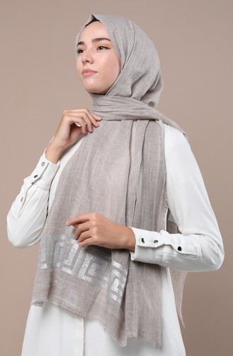 Silver Gray Shawl 3280-03