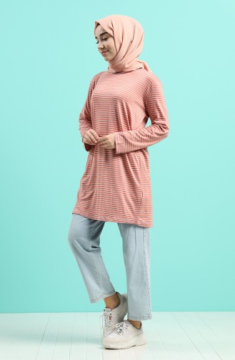 Beige-Rose Tunikas 2250-05