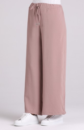 Aerobin Fabric wide-leg walking Pants 2000-04 Mink 2000-04
