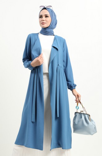 Beli Büzgülü Kap 5162-04 İndigo