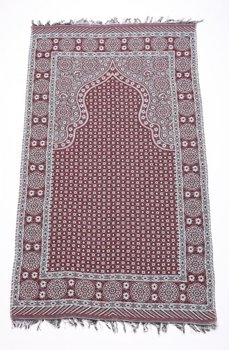 Claret red Praying Carpet 90619-03