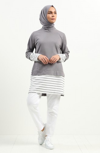 Gray Sweatshirt 0821-03