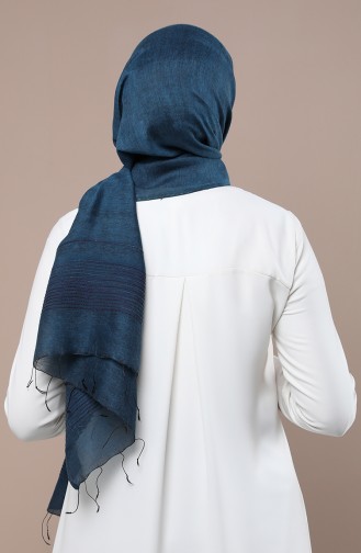 Oil Blue Sjaal 3390-01