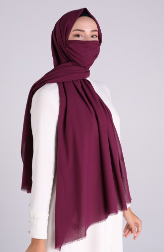 Sefamerve Masked Shawl 1000-01 Damson 1000-01