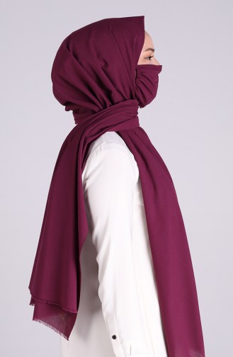 Sefamerve Masked Shawl 1000-01 Damson 1000-01