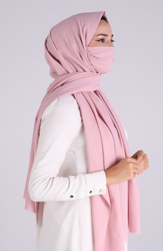 Sefamerve Masked Shawl 1000-03 Light Pink 1000-03