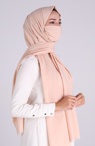 Sefamerve Masked Shawl 1000-04 Light Salmon 1000-04