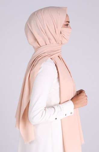 Sefamerve Masked Shawl 1000-04 Light Salmon 1000-04