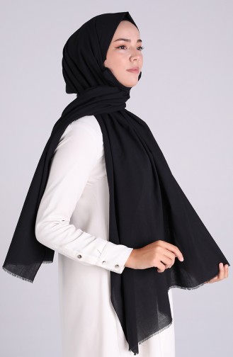 Sefamerve Masked Shawl 1000-08 Black 1000-08