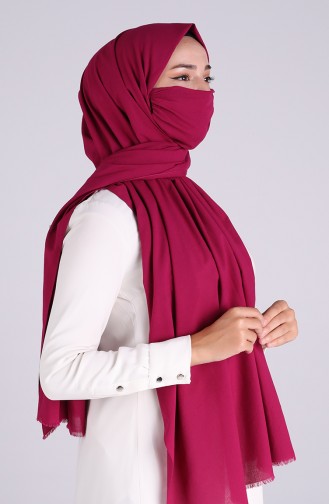 Sefamerve Masked Shawl 1000-09 Fuchsia 1000-09