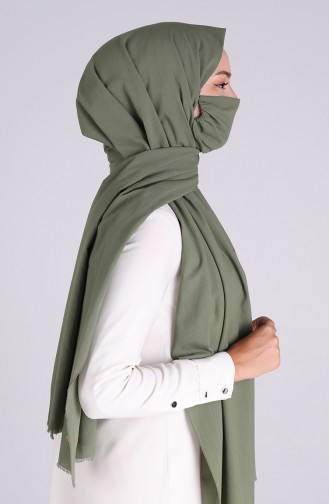 Sefamerve Masked Shawl 1000-12 Light Green 1000-12