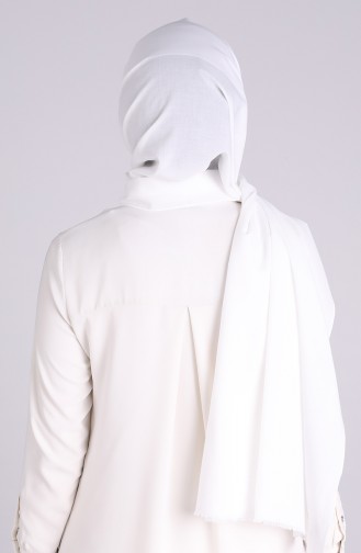 White Sjaal 1000-14