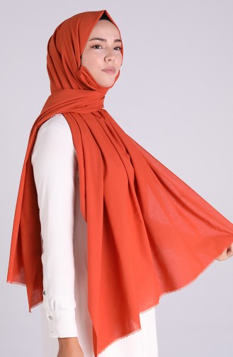 Sefamerve Masked Shawl 1000-15 Orange 1000-15