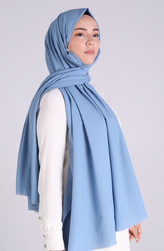 Sefamerve Masked Shawl 1000-16 Baby Blue 1000-16