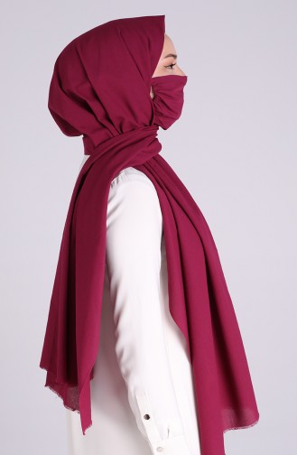 Dark Fuchsia Sjaal 1000-17