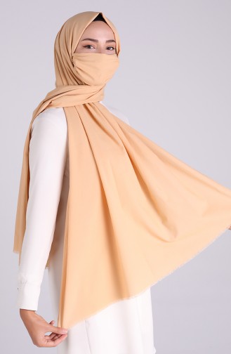 Sefamerve Masked Shawl 1000-20 Orange 1000-20