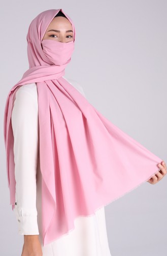 Sefamerve Masked Shawl 1000-21 Powder Pink 1000-21