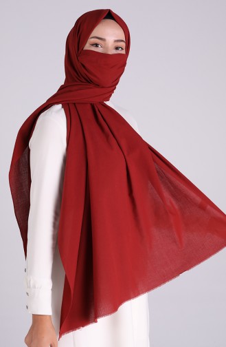 Sefamerve Masked Shawl 1000-24 Claret Red 1000-24