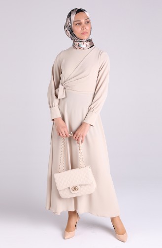 Robe Hijab Beige 0056-06