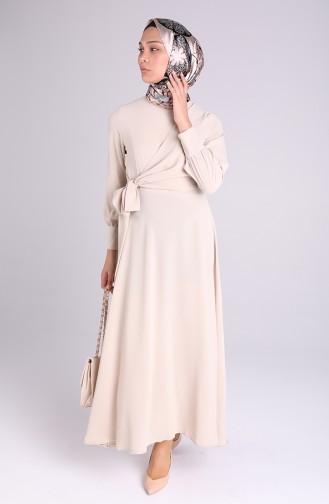 Robe Hijab Beige 0056-06