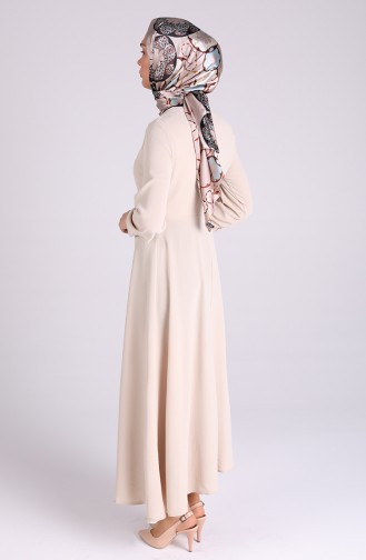 Robe Hijab Beige 0056-06