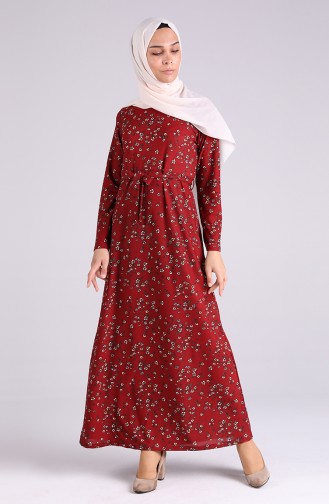 Robe Hijab Tabac 5708P-05