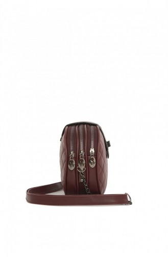 Claret red Shoulder Bag 87001900045741