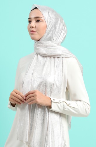 Châle Gris argenté 54321-01