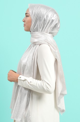 Châle Gris argenté 54321-01