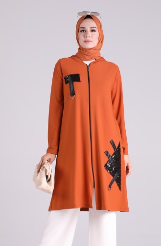 Ziegelrot Abayas 4572-01