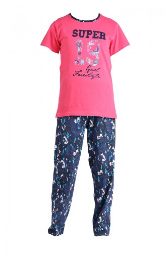 Coral Pajamas 2736-08