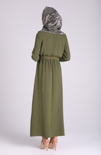 Mustard Hijab Dress 0053-04