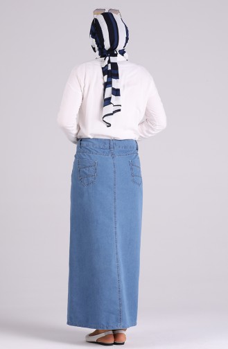 Denim Blue Skirt 32133-01