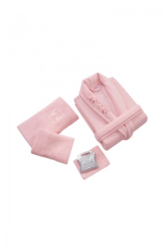 Ensemble de Serviette et Peignoir Poudre 000552-03