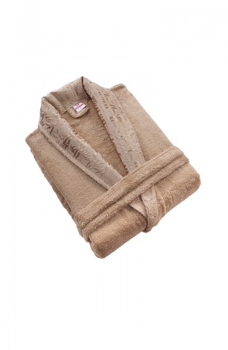 Brown Handdoek en Badjas set 000556-03