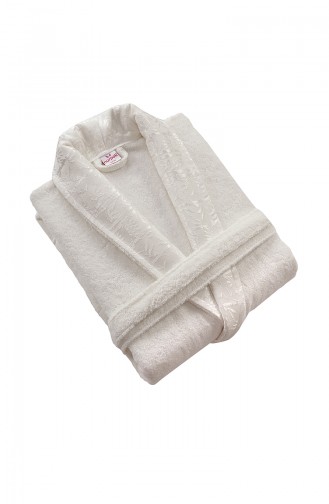 Ensemble de Serviette et Peignoir Crème 000556-04
