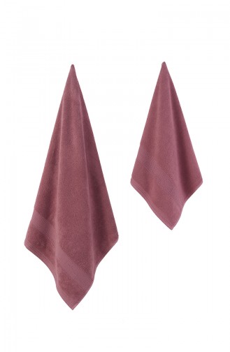 Plum Towel and Bathrobe Set 000645-05