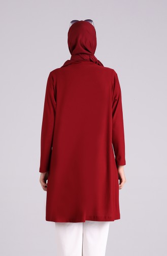 Tokalı Hırka 4599-02 Bordo