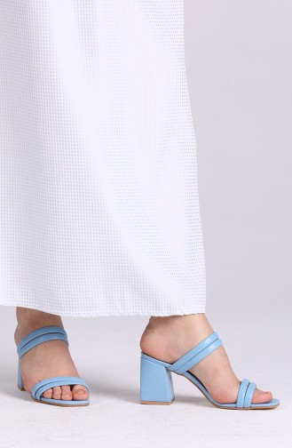 Blue Summer slippers 0830-10