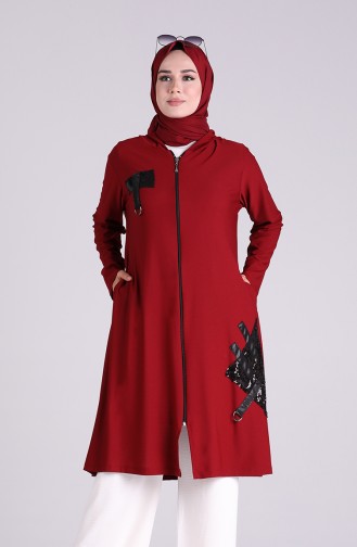 Abayas Bordeaux 4572-03