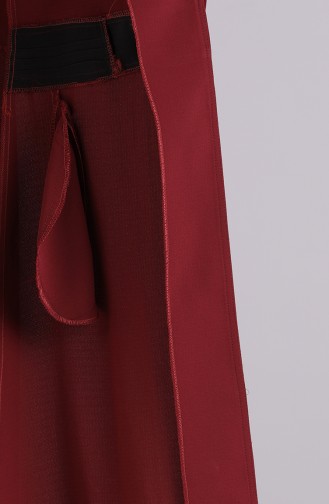 Dark Claret Red Cape 4016-01