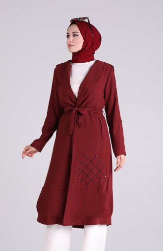 Dark Claret Red Cape 4011-02