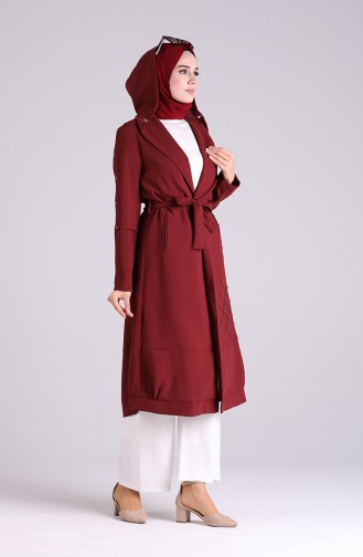 Dark Claret Red Cape 4011-02